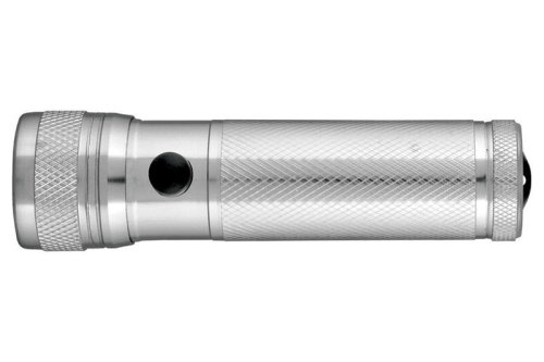 Фонарь ручной Ultraflash 12LED 3XR03 металлик, алюминий картинка 